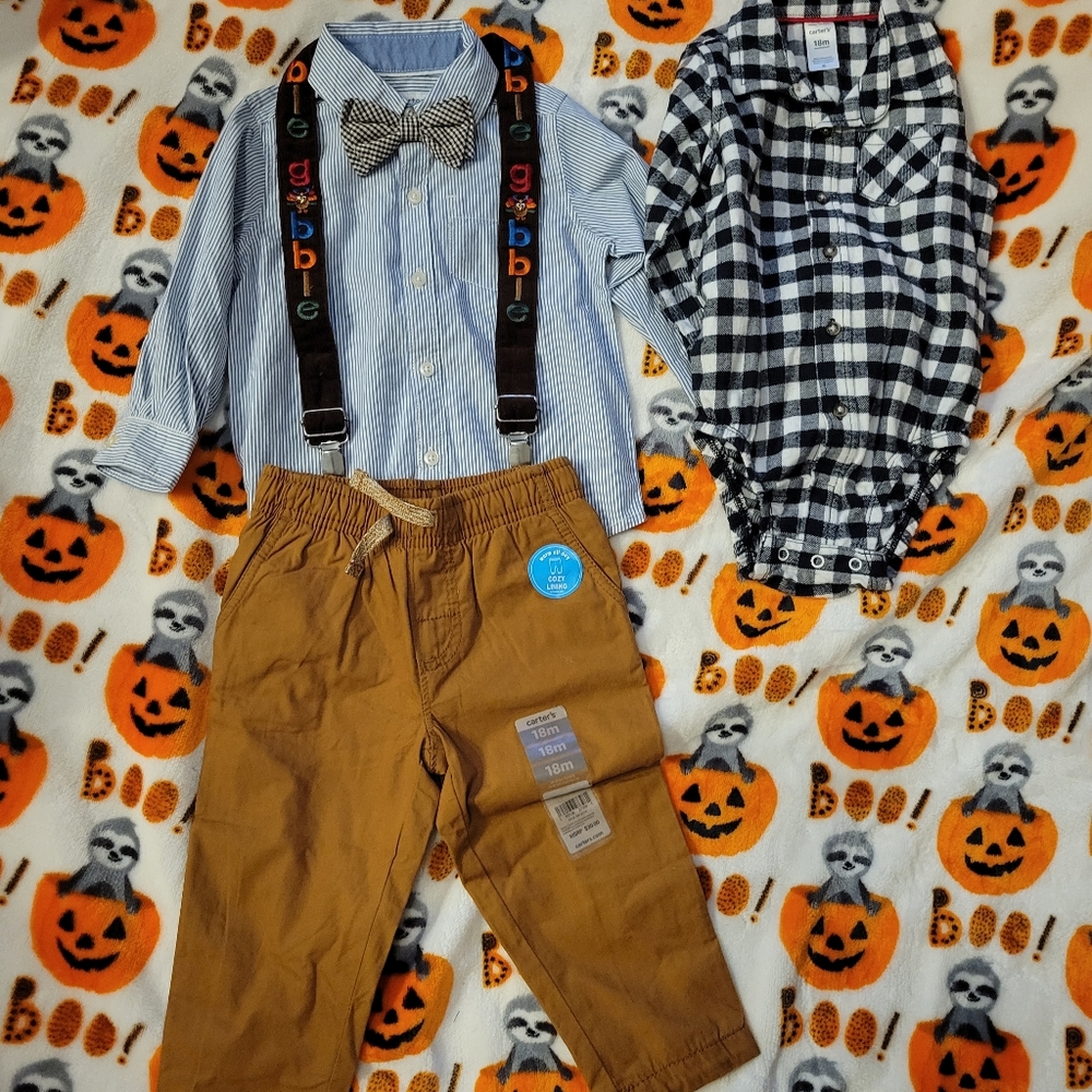 NWT Carter's Thanksgiving Outfit